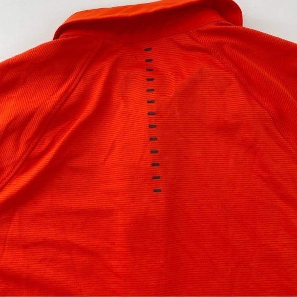 Under Armour Women's SS Orange Auburn Tigers Solid  Golf Polo - Picture 9 of 9